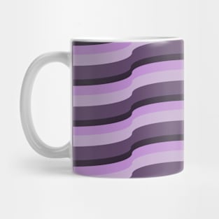 Op Art Light Purple Mug